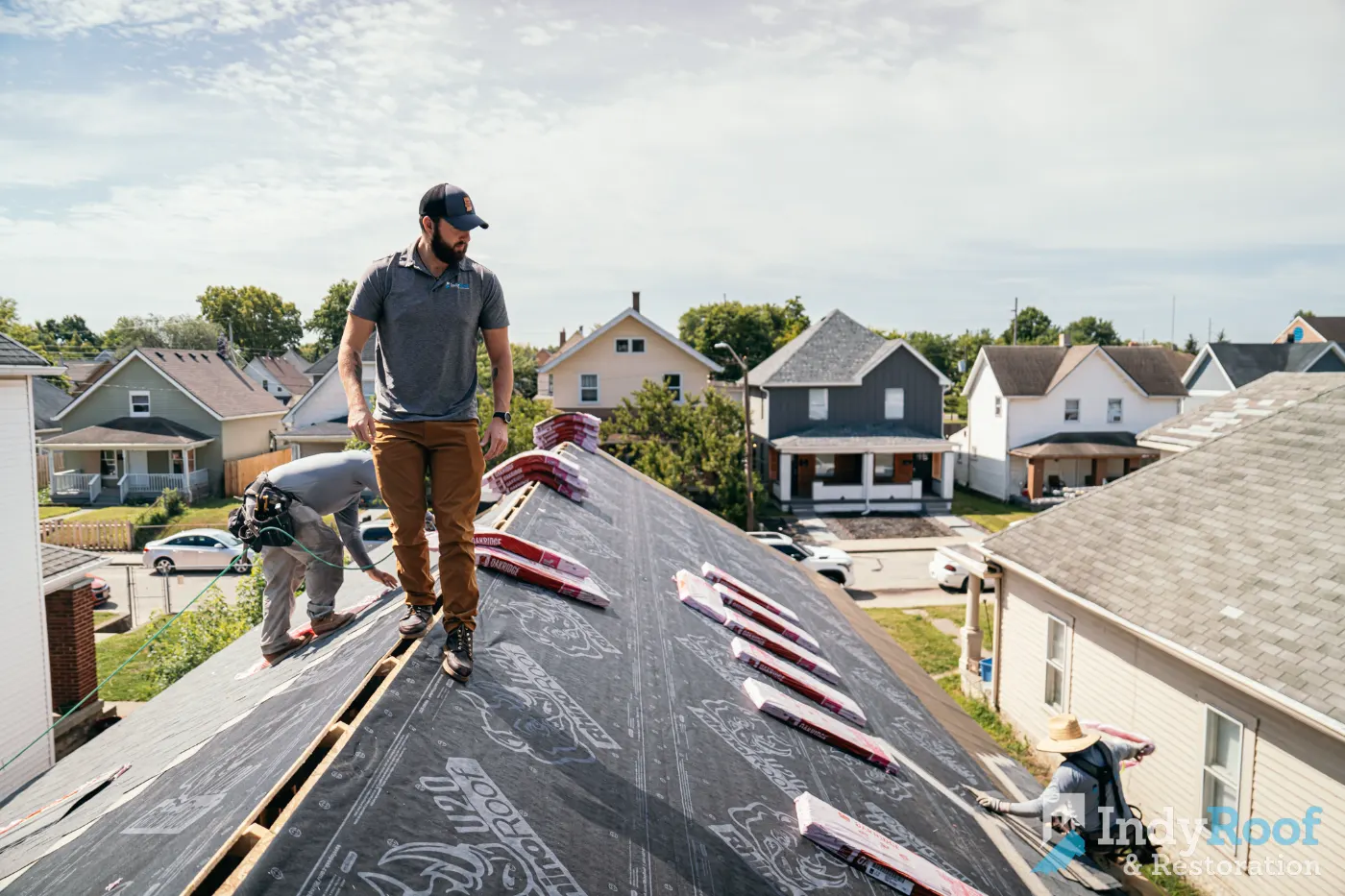 Roofing by Home Place Roofing near Meridian Hills, IN